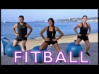 Monica Fitness Fitball con Grupo | Тренировка с фитболом (на испанском)