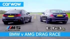 BMW M5 Competition vs Mercedes-AMG E 63 S - DRAG RACE, ROLLING RACE & BRAKE TEST