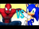 SONIC VS SPIDER-MAN | СУПЕР РЭП БИТВА | Соник бум ежик ПРОТИВ Человек Паук фильм spiderman