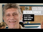 Brazilian Jiu-Jitsu lesson: Reyson Gracie - Choke starting from kimura attack