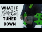What If Parkway Drive Tuned Down? (8 String Guitar Parkway Drive Riff Compilation)