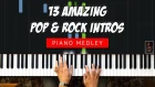 13 Amazing POP & ROCK Piano Intros Medley by ILya Heifetz