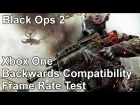 Call of Duty Black Ops 2 Xbox One vs Xbox 360 Backwards Compatibility Frame Rate Test