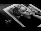 Portrait painting Adele /speed drawing / art by Tetti Do