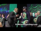 Mike Tyson Swings At Floyd Mayweather & Floyd Doesn't Even Flinch - EsNews Boxing mike tyson swings at floyd mayweather & floyd