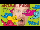 Animal Farm with Steve and Maggie + MORE Stories for Kids | Cartoon Story from Wow English TV