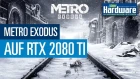 Raytracing: Metro Exodus @ Geforce RTX 2080 Ti (Off-Screen Gameplay)