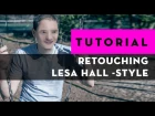 How to retouch images like PAM DAVE ZARING portraits by Lesa hall?