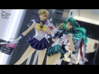 Figuarts Zero Sailor Uranus & Sailor Neptune -Pretty Guardian Sailor Moon Crystal- display