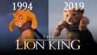 THE LION KING (1994 vs 2019) Official Teaser Comparison SHOT BY SHOT