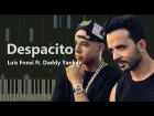 Luis Fonsi - Despacito ft. Daddy Yankee (пример игры на фортепиано) piano cover