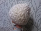 Вязаная Шапка узором Звездочки (старая версия) Crochet hat Star stitch pattern
