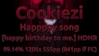 Cookiezi | SOOOO - Happppy song [happy birthday] HDHR 99.14% 1205/2402x 3xSB 555pp (841pp if FC)