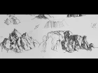 Pen & Ink Drawing Tutorials | How to to draw mountains