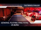 GeneRaL playing ping-pong vs b2ru @ The Manila Major (ENG SUBS SOON!)