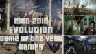 Evolution/History of Game of the Year Winner Games 1980-2018