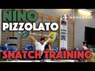 Antonino Pizzolato (85) - Snatch Training Session