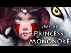 Speedpaint: Princess Mononoke