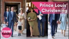 прибытие гостей на крестины принца Луи/ The Royal Family and guests arrive for Prince Louis' Christening