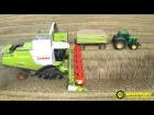 Lohnunternehmen Witthöft / Getreideernte und Stroh pressen 2015 mit Class Lexion 760, 650