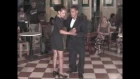Yoannis and Miriam dancing a mix of salsa and son in Santiago de Cuba, 2002