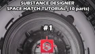 [Substance Designer] Space Hatch tutorial (part 1): main ring, shock absorbers, cables and tape