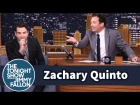 Zachary Quinto Covers His Laptop Cameras with Tape