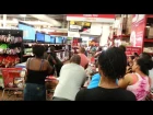 Reaction to usain bolt victory in megamart waterloo
