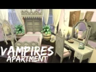 The SIMS 4 // VAMPIRES APARTMENT - PINK // SPEED BUILD (121 Hakim House)