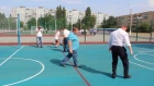 Николай Панков, Михаил Исаев и Александр Соловьев играют в волейбол
