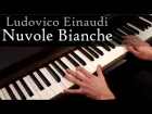 Ноты Ludovico Einaudi - Nuvole Bianche для фортепиано
