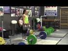 Jessica Lucero (58kg) Snatches and Jerks