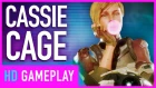 Mortal Kombat 11 - Two Full Matches of Cassie Cage vs Sonya Blade Gameplay