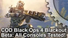 [4K] Call of Duty Black Ops 4: Blackout Mode Beta Analysis - Every Console Tested!