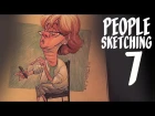 Why artists have trouble finishing things - people sketching - episode 7