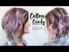 Cotton Candy Pink And Blue Pastel Hair Color Tutorial