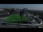 „Tennismatch“ zwischen Federer und Haas 60 Meter über Stuttgarter Boden