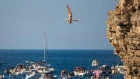 Domino Dive: 22 of the World's Best Cliff Divers Show Off at Once