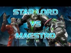 Звездный Лорд Против Маэстро Марвел Битва чемпионов Star Lord Versis Maestro LOl