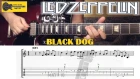 Black Dog (Led Zeppelin) GUITAR LESSON with TAB - Rhythm Parts