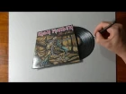 How I draw my Iron Maiden vinyl "Piece of Mind"