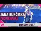 Jana Burčeska "Dance Alone" (FYR Macedonia 2017) LIVE @ London Eurovision Party 2017