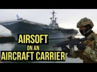 Airsoft on an Aircraft Carrier | Milsim Maritime Operation High Tide (HK 416C with Acetech Tracer)