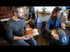 Pasha Aeon, Andrey Tanzu, George Nefedov - Handpan, Frame Drum, Balalaika, Jam, HD 2017