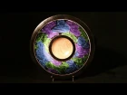 Woodturning with Tim Yoder-Cosmic Clouds Platter
