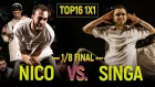 Nico vs. Singa | Top16 1x1 1/8 final @ Move&Prove 2018