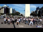 [010912] Psy Argentina Psyco Fans - Flashmob Gangnam Style!