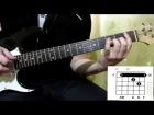 Scorpions Holiday cover how to play guitar lesson